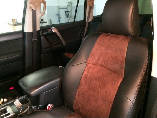 Каркасные авточехлы на Toyota Land Cruiser Prado 150 Каркасные авточехлы на Toyota Land Cruiser Prado 150